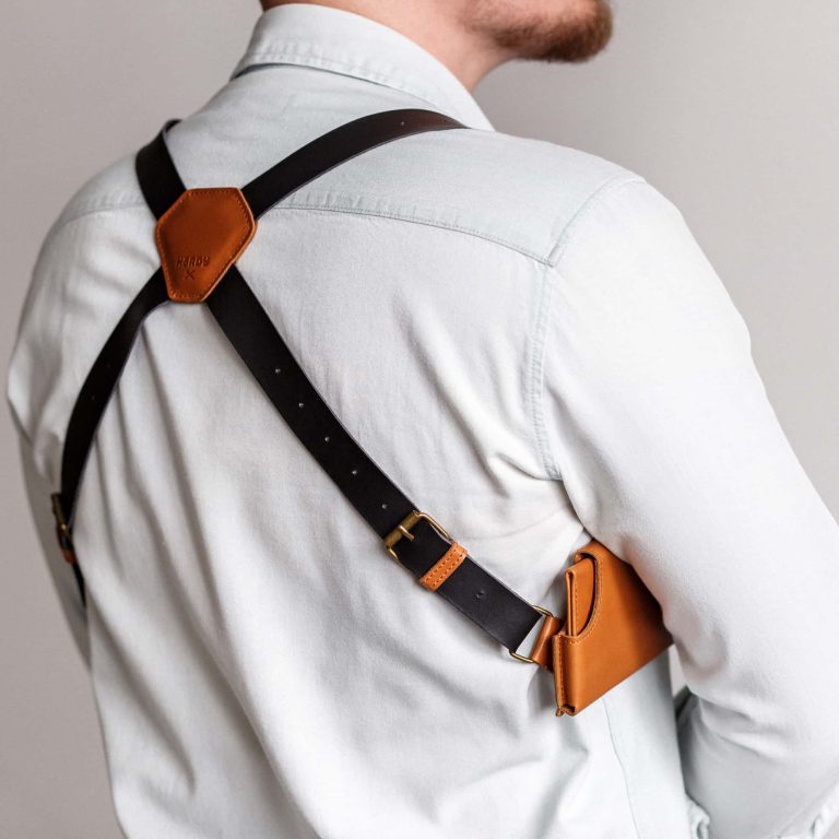 with Leather Straps – Hardy Holster